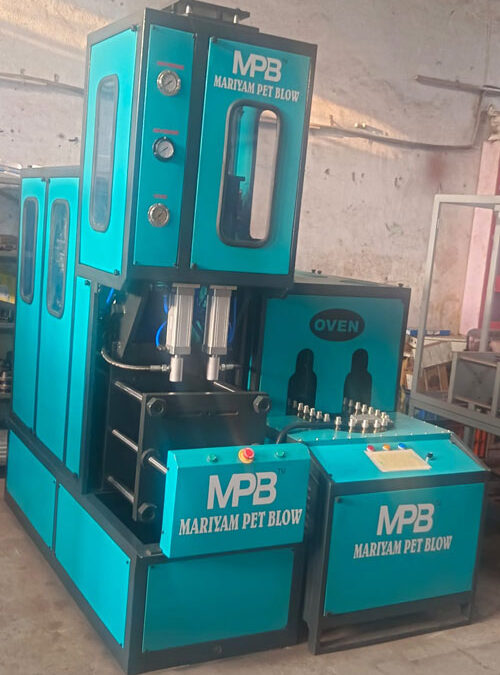 100 ML To 5 Ltrs. 2 Cavity Semi Machine