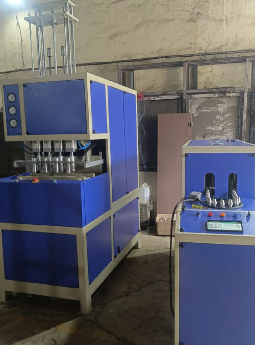 100 ML TO 1 Ltr. 4 Cavity Auto Drop Machine